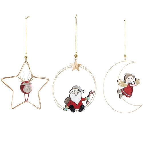 Pendaglio Harmonie Oro in metallo, Decorazione natalizia per Albero di natale Casa e cucina/Decorazioni per interni/Addobbi e decorazioni per ricorrenze/Decorazioni natalizie/Addobbi e decorazioni/Palle e palline MagiediNatale.it - Altamura, Commerciovirtuoso.it