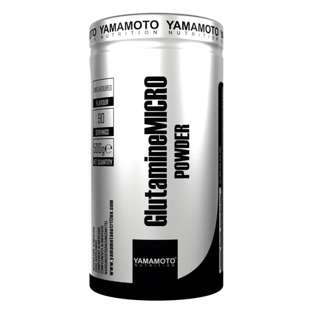YAMAMOTO GlutamineMICRO POWDER 500 grammi Salute e cura della persona/Alimentazione e nutrizione/Integratori per lo sport/Aminoacidi/L-glutammina Tock Black - Solofra, Commerciovirtuoso.it
