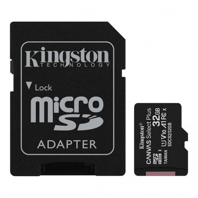 KINGSTON MICROSD SCHEDA DI MEMORIA CANVAS SELECT PLUS 32GB | SDCS2-32GB