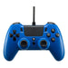 Gamepad Qubick ACP40177 PLAYSTATION 4 Wired Controller Blue