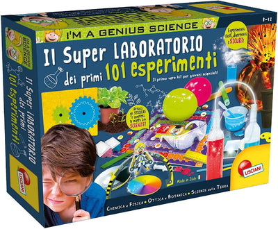 Lisciani I'm a Genius Il Super Laboratorio dei Primi 101 Esperimenti