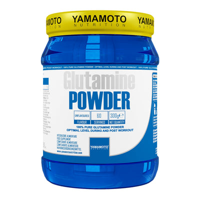YAMAMOTO Glutamine POWDER 300 grammi Salute e cura della persona/Alimentazione e nutrizione/Integratori per lo sport/Aminoacidi/L-glutammina Tock Black - Solofra, Commerciovirtuoso.it