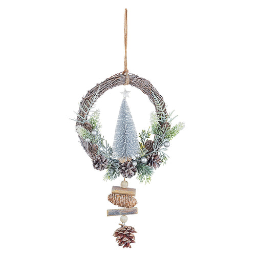 Pendaglio con Rami con Pino Bianco Reynard per Albero di Natale h 7 cm Casa e cucina/Decorazioni per interni/Addobbi e decorazioni per ricorrenze/Decorazioni natalizie/Addobbi e decorazioni/Palle e palline MagiediNatale.it - Altamura, Commerciovirtuoso.it