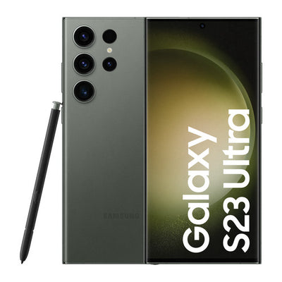 Samsung Galaxy S23 Ultra Display 6.8'' Dynamic AMOLED 2X, Fotocamera 200MP, RAM 8GB, 256GB, 5.000 mAh, Green - (SAM DS S918 GAL