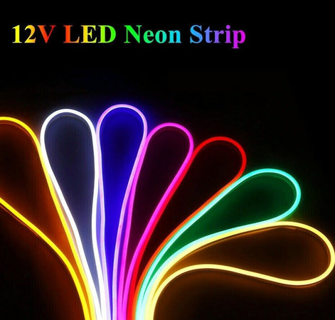 Striscia RGB Multicolore 120 led neon 5m tubo flessibile luminoso 12v strip bobina IP65 Illuminazione/Strisce LED Zencoccostore - Formia, Commerciovirtuoso.it