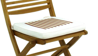 Cuscino per sedia Viet - bordeaux Vacchetti
