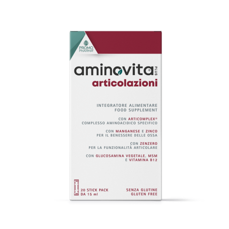Aminovita Plus Articolazioni  20 stick pack da 15 ml