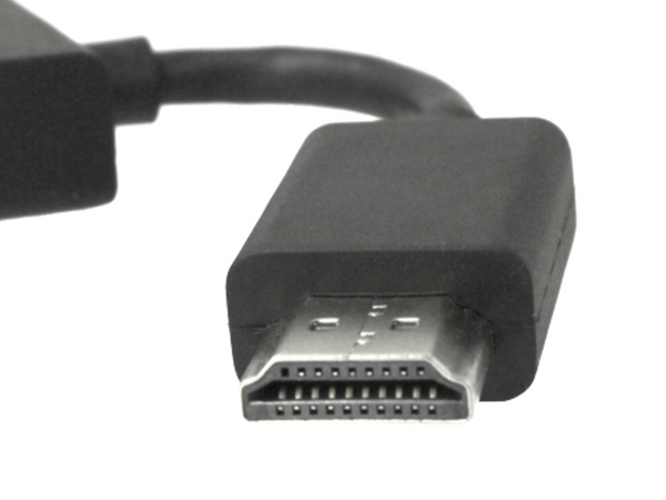 Convertitore Adattatore Da HDMI Femmina a HDMI Maschio Con Cavo Flessibile
