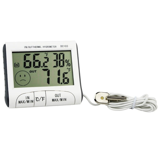 Termometro Igrometro Digitale Temperatura Umidita' Casa Ufficio