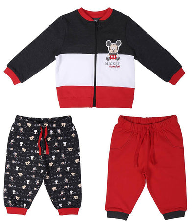 Tuta Topolino da 6 a 24 mesi con due pantaloni Moda/Bambini e ragazzi/Abbigliamento/Abbigliamento sportivo/Completi sportivi/Tute Store Kitty Fashion - Roma, Commerciovirtuoso.it