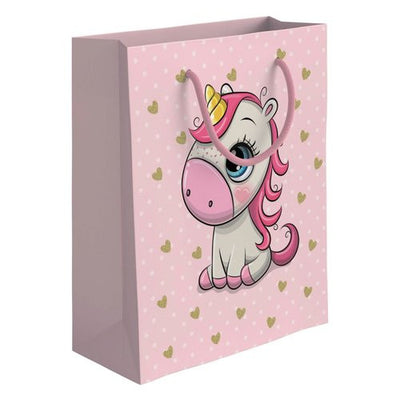 Shopper regalo Marpimar PLC89 Unicorn Girl Rosa