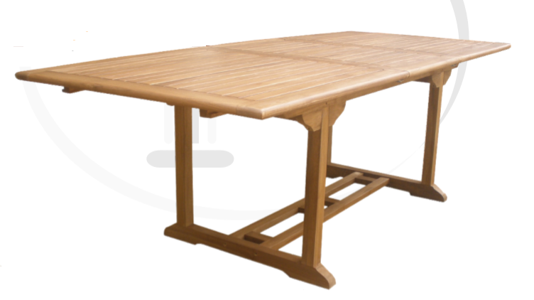 Tavolo estensibile in legno Teak - 240 cm Preda