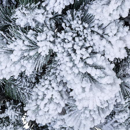 Albero di natale innevato "Zurigo " h 210 cm in PP Effetto Aghi di Pino + PVC di Altissima qualità Casa e cucina/Decorazioni per interni/Addobbi e decorazioni per ricorrenze/Decorazioni natalizie/Alberi di natale artificiali MagiediNatale.it - Altamura, Commerciovirtuoso.it