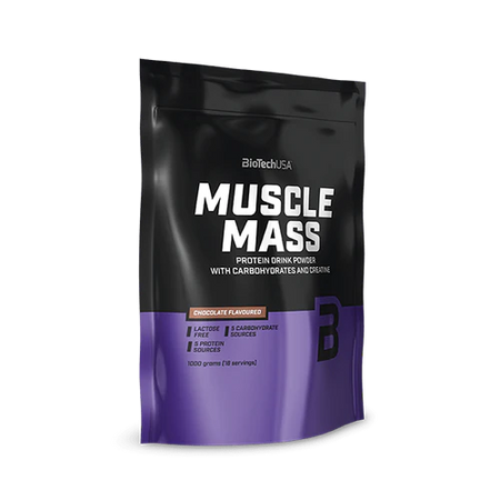 Muscle Mass 1000 g Salute e cura della persona/Alimentazione e nutrizione/Integratori per lo sport/Integratori di proteine/Miscela di proteine Tock Black - Solofra, Commerciovirtuoso.it