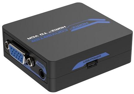 Mini Convertitore attivo da HDMI a VGA+Audio, 1080p Propart