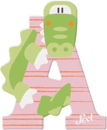 Lettera A Alligatore Figurina Multicolore Assortito Trudi