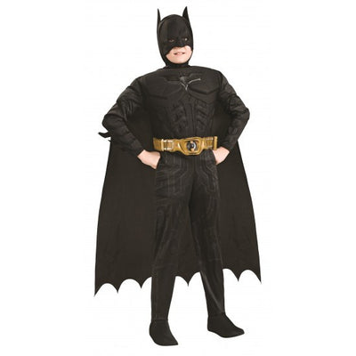 Rubie's Costume Batman Deluxe con Muscoli per Bambini