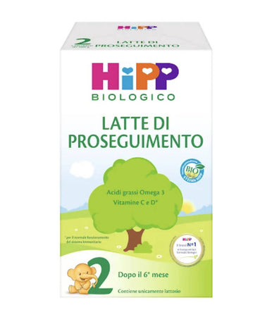 Hipp Bio 2 Latte Artificiale Di Proseguimento 600 Gr Con Vitamina C, D Latte per Bambini Alta Digeribilità Prima infanzia/Allattamento e pappa/Svezzamento e pappine/Latte artificiale/Latte artificiale liquido Farmawing.it - Cenate Sotto, Commerciovirtuoso.it