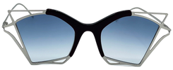Occhiali Da Sole Da Donna Kyme - Twiggi Sunglasses- Made in Italy - Lenti in Policarbonato Blu Moda/Donna/Accessori/Occhiali e accessori/Occhiali da sole Liquidator Italia - Nicosia, Commerciovirtuoso.it