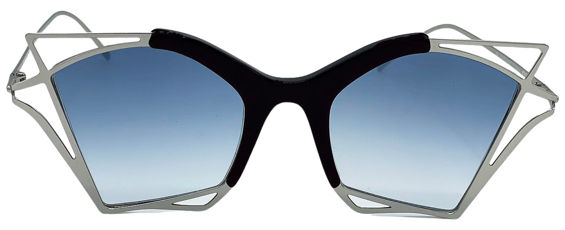 Occhiali Da Sole Da Donna Kyme - Twiggi Sunglasses- Made in Italy - Lenti  in Policarbonato Blu - commercioVirtuoso.it