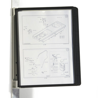 Leggio Vario Magnet Wall - 5 pannelli Sherpa inclusi - Durable Cancelleria e prodotti per ufficio/Arredamento e illuminazione/Studio/Leggii e podi Eurocartuccia - Pavullo, Commerciovirtuoso.it