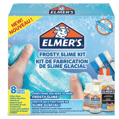 Frosty Slime Kit - Elmer's Cancelleria e prodotti per ufficio/Archivio ufficio e accessori per scrivania/Nastri colle elastici e graffette/Adesivi e colle/Adesivi spray Eurocartuccia - Pavullo, Commerciovirtuoso.it