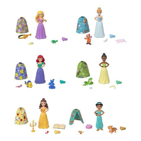 Bambola Mattel HMB69 FROZEN Royal Color Reveal Mini Assortito