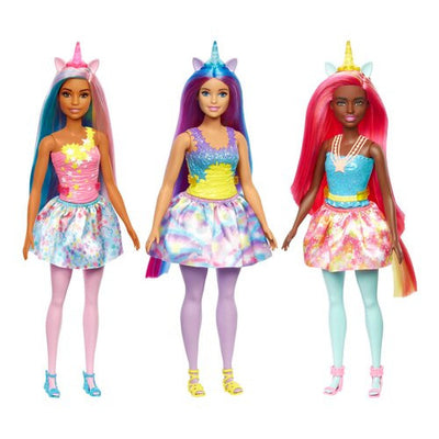 Bambola Mattel HGR18 BARBIE Principessa Dreamtopia Unicorno Assortito