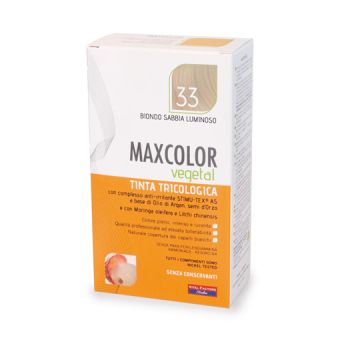 Vital Factors MaxColor Vegetal Tinta Tricologica 33 Biondo Sabbia Luminoso