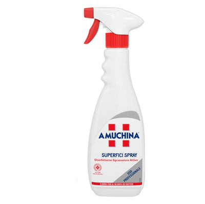 Superifici Spray Multiuso battericida e virucida - 750 ml - Amuchina Professional Casa e cucina/Detergenti e prodotti per la pulizia/Detergenti per la casa/Detergenti multiuso Eurocartuccia - Pavullo, Commerciovirtuoso.it
