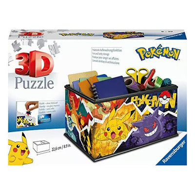 Puzzle Ravensburger 11546 3D Pokemon Storage Box