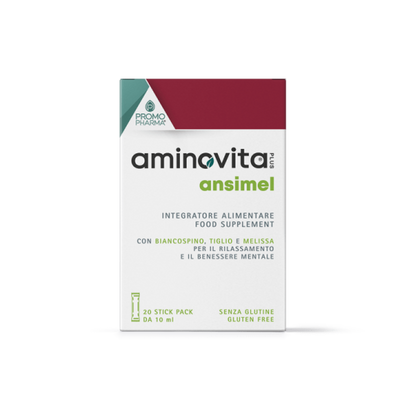 Aminovita Plus Ansimel  20 stick pack da 10 ml