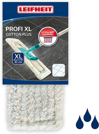LEIFHEIT Panno pavimento Ricambio Cotton Plus PROFI XL L. 42cm