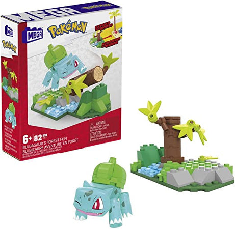 MATTEL Mega Pokemon Adventure Builder Bulbasaur's Forest Fun