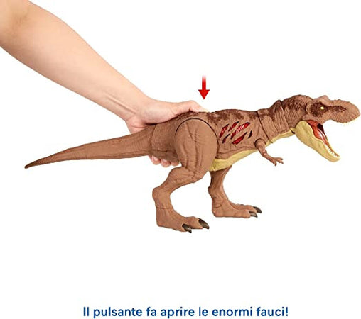 MATTEL Jurassic World- T-Rex Danni Estremi