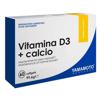 Vitamina D3 + Calcio 60 softgel Salute e cura della persona/Vitamine minerali e integratori/Singole vitamine/Vitamina D Tock Black - Solofra, Commerciovirtuoso.it