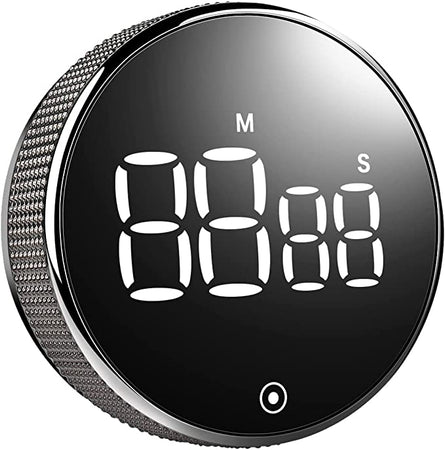 Timer Da Cucina O Fitness Digitale Magnetico Contaminuti Cronometro Display  Lcd 