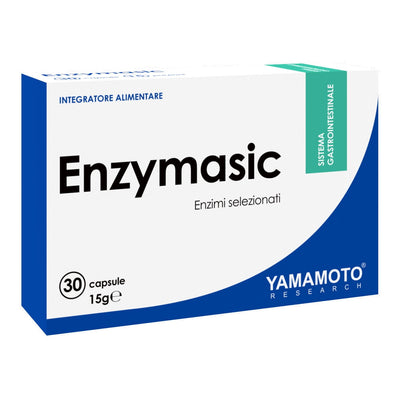 Yamamoto Research Enzymasic 30 Capsule Salute e cura della persona/Vitamine minerali e integratori/Enzimi/Multienzimi Tock Black - Solofra, Commerciovirtuoso.it