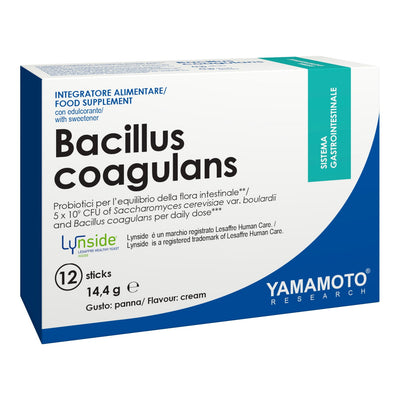 Yamamoto Research Bacillus Coagulans Lynside® Pro SCB Salute e cura della persona/Vitamine minerali e integratori/Colture batteriche/Lactobacillus Tock Black - Solofra, Commerciovirtuoso.it