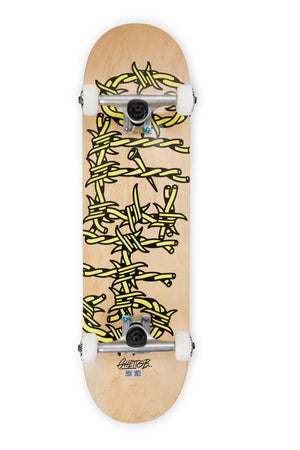 Skateboard Ghettoblaster per iniziare  Barbed Wire Natural 8.375"