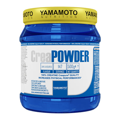 Yamamoto Nutrition Crea POWDER Creapure® 500 Grammi Salute e cura della persona/Alimentazione e nutrizione/Integratori per lo sport/Aminoacidi/Creatina Tock Black - Solofra, Commerciovirtuoso.it