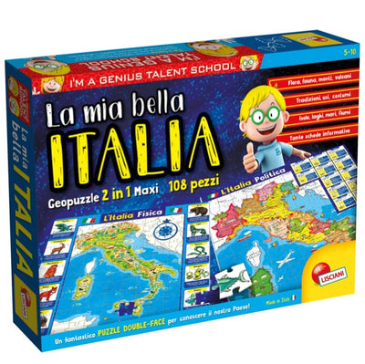 Geopuzzle ''La mia bella Italia'' I'm a Genius - Lisciani Giochi e giocattoli/Puzzle/Puzzle classici Eurocartuccia - Pavullo, Commerciovirtuoso.it
