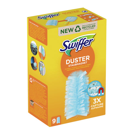 Swiffer Duster - scatola 9 piumini ricarica usagetta Casa e cucina/Detergenti e prodotti per la pulizia/Strumenti di pulizia/Panni per pulizia Eurocartuccia - Pavullo, Commerciovirtuoso.it