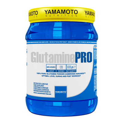 YAMAMOTO Glutamine PRO Cambridge Assured 600 grammi Salute e cura della persona/Alimentazione e nutrizione/Integratori per lo sport/Aminoacidi/L-glutammina Tock Black - Solofra, Commerciovirtuoso.it