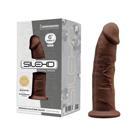 Fallo Realistico Non Vibrante In Silicone Silexd Model 2 – 6" Brown Termo Reattivo 15 cm Salute e cura della persona/Erotismo e contraccezione/Sex toys/Dildo/Dildo realistici Kondorama - Martinsicuro, Commerciovirtuoso.it