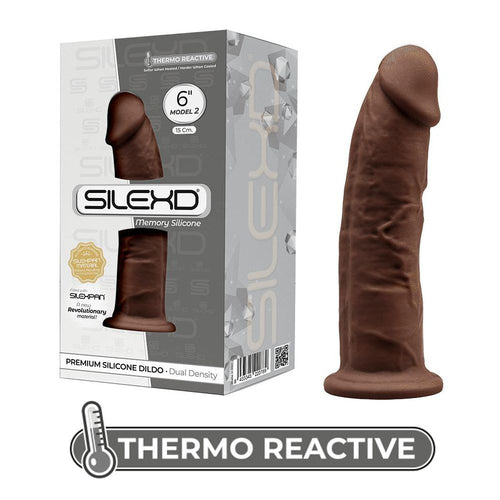 Fallo Realistico Non Vibrante In Silicone Silexd Model 2 – 6 Brown Termo Reattivo 15 cm Salute e cura della persona/Erotismo e contraccezione/Sex toys/Dildo/Dildo realistici Kondorama - Martinsicuro, Commerciovirtuoso.it