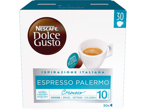 Nescafè Dolce Gusto Espresso Palermo 30 Capsule caffè Nescafã¨