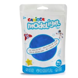 Pasta Model Light - 100 gr - blu - Carioca Giochi e giocattoli/Attività creative/Accessori per disegnare e colorare/Pittura/Colori a tempera Eurocartuccia - Pavullo, Commerciovirtuoso.it