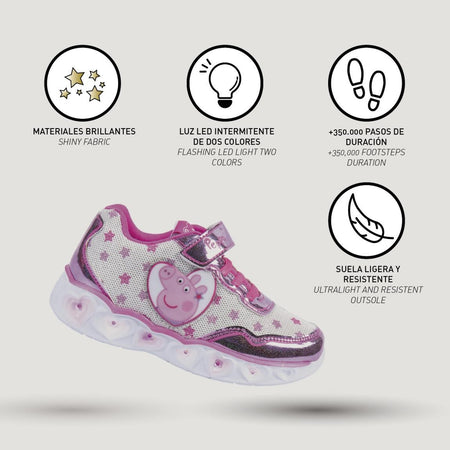 Scarpe Peppa Pig con luci Moda/Bambine e ragazze/Scarpe/Sneaker e scarpe sportive/Sneaker casual Store Kitty Fashion - Roma, Commerciovirtuoso.it