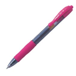 Roller gel a scatto G-2 - punta 0 7mm - rosa - Pilot Cancelleria e prodotti per ufficio/Penne matite scrittura e correzione/Penne e ricariche/Penne roller a inchiostro gel Eurocartuccia - Pavullo, Commerciovirtuoso.it